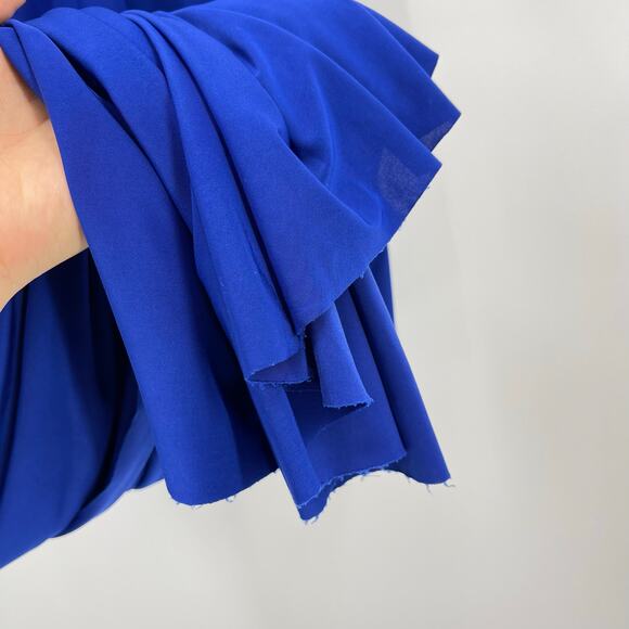 MISA Los Angeles | Thora Dress in Cobalt Blue Venezia Jersey One Shoulder Maxi M - Picture 10 of 14